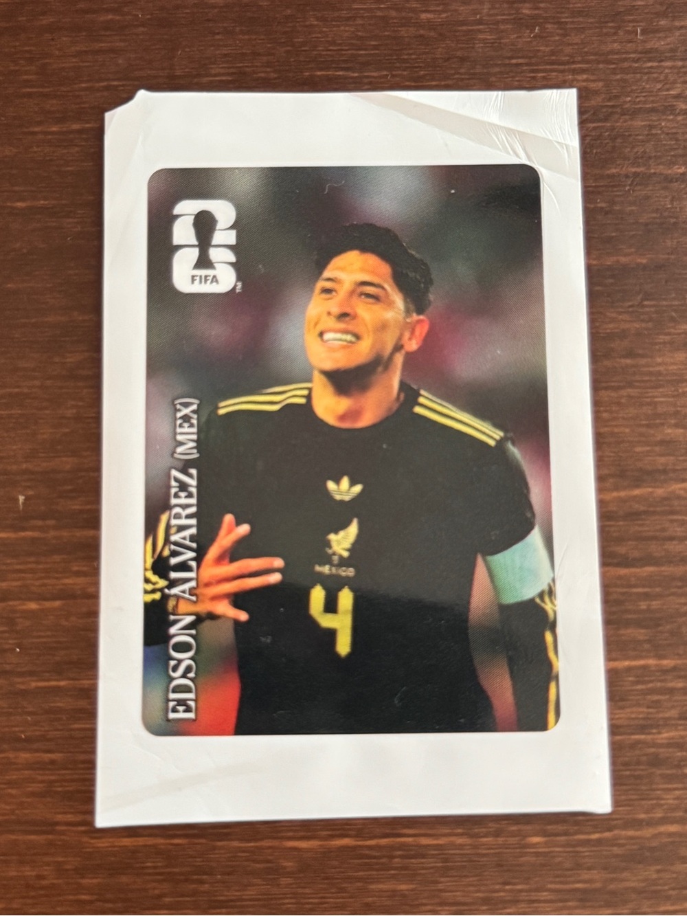 Coca-Cola FIFA World Cup 2026 Football Soccer Sticker Edson Alvarez Mexico